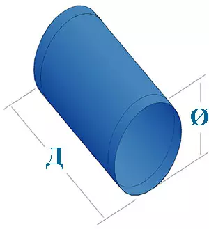 Площадь воздуховода круглого сечения